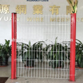 pvc coated welded mesh fence 2D 3D Curvy Welded fence factory welded wire fence